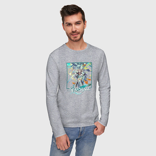 Мужской лонгслив Светлячок / Меланж – фото 3