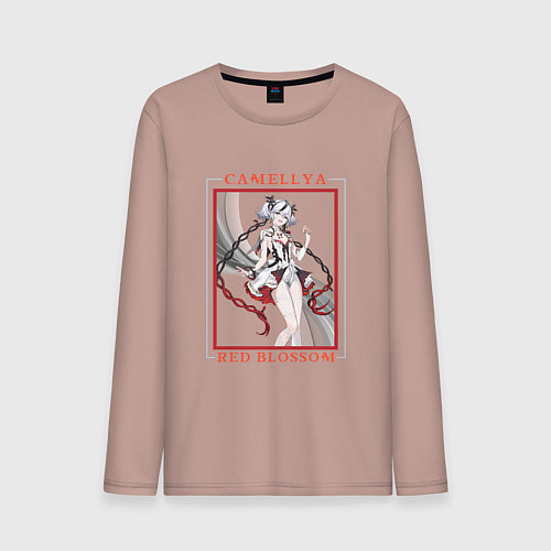 Мужской лонгслив Camellya End of Lost Trail / Пыльно-розовый – фото 1