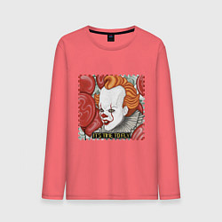 Мужской лонгслив Пиксельный Пеннивайз