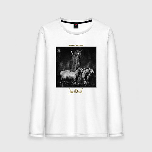 Мужской лонгслив Lorna Shore - Hollow Sentence / Белый – фото 1