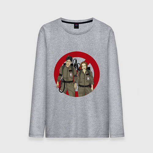 Мужской лонгслив X busters / Меланж – фото 1