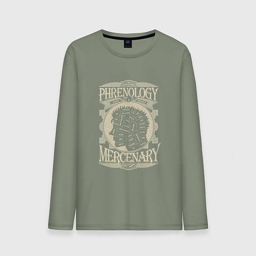 Мужской лонгслив Берсерк Гатс анатомия / Авокадо – фото 1