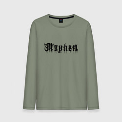 Мужской лонгслив Mayhem - phrase