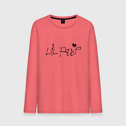 Мужской лонгслив Lil Peep playlist bill