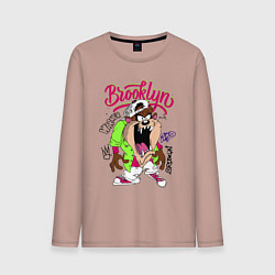 Мужской лонгслив Тасманский дьявол - Taz