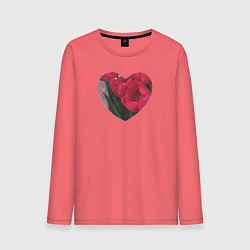 Мужской лонгслив Валентинка