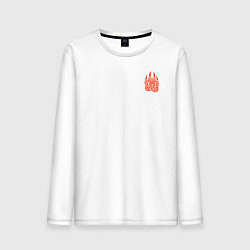 Мужской лонгслив Оберег волчья лапа