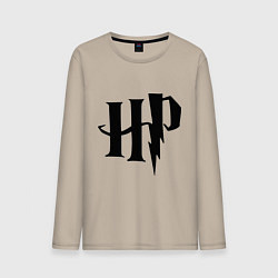Мужской лонгслив Гарри Поттер - логотип