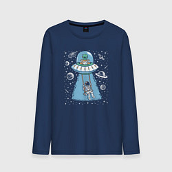 Мужской лонгслив Качели и космос