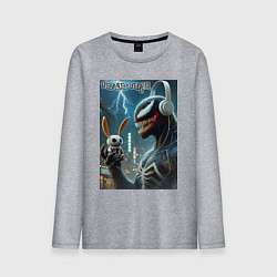 Мужской лонгслив Symbiote and rabbit - we are venom meme