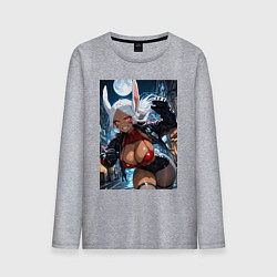 Мужской лонгслив Мирко из Моя геройская академия в неофициальном ко