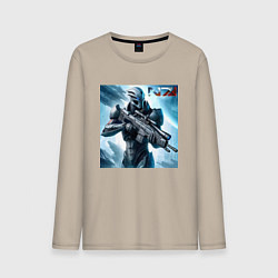 Мужской лонгслив Mass Effect - N7 ai art