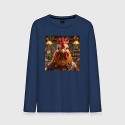 Мужской лонгслив Петух