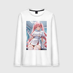 Мужской лонгслив Медсестричка сделает тебе укол любви