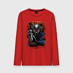 Мужской лонгслив Хищник и чужой