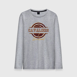 Лонгслив хлопковый мужской Cleveland Cavaliers ball, цвет: меланж