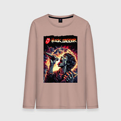 Мужской лонгслив Rolling Stones singer Mick Jagger