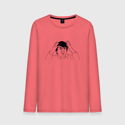 Мужской лонгслив Джеки Чан мем