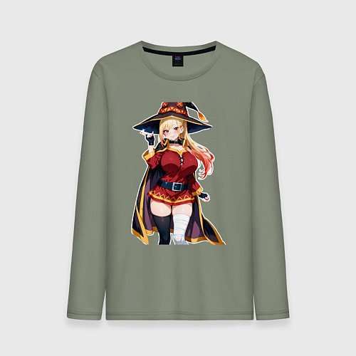 Мужской лонгслив Марин Китагава косплей Мегумин / Авокадо – фото 1