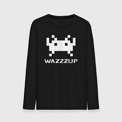 Мужской лонгслив Space invader wazzzup