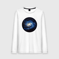 Мужской лонгслив Спиральная галактика