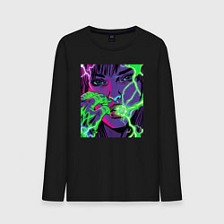Мужской лонгслив Кислотные руки