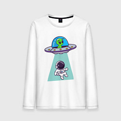 Мужской лонгслив Похищение космонавта