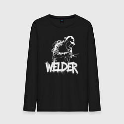 Мужской лонгслив Сварщик в работе