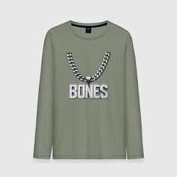 Мужской лонгслив Цепь Bones
