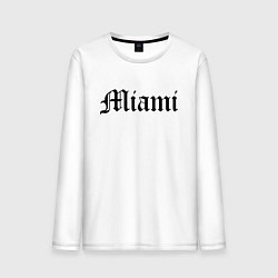 Мужской лонгслив Miami - USA