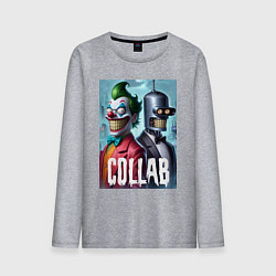 Мужской лонгслив Joker and Bender - collab