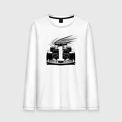 Мужской лонгслив Гоночный болид F1