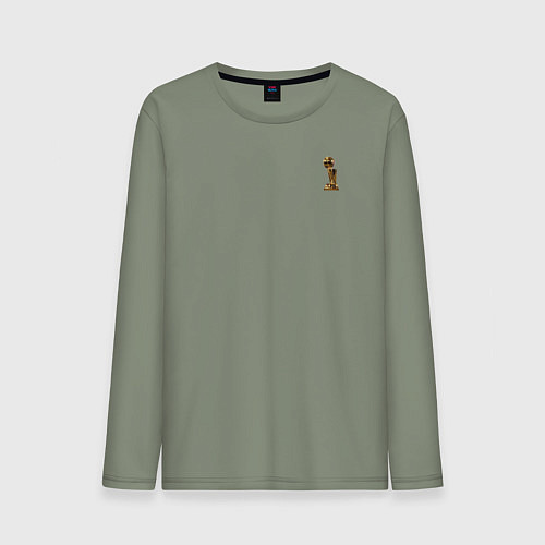 Мужской лонгслив Кобе Брайант номер 8 / Авокадо – фото 1