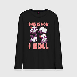 Мужской лонгслив Как я катаюсь