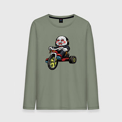 Мужской лонгслив Пила на велосипеде