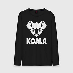 Мужской лонгслив Коала с большими глазами