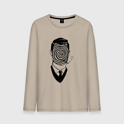 Мужской лонгслив Человек-загадка