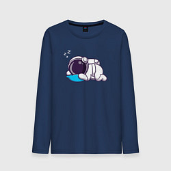 Мужской лонгслив Спящий астронавт