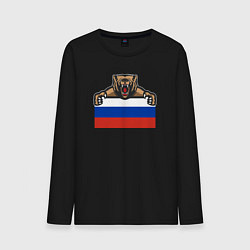 Мужской лонгслив Russian bear