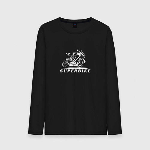 Мужской лонгслив Superbike / Черный – фото 1