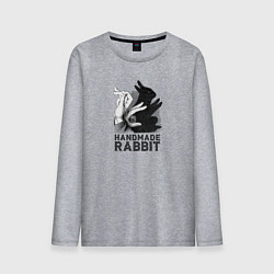Мужской лонгслив Handmade rabbit