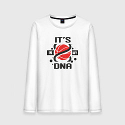Мужской лонгслив ДНК и баскетбол