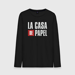 Мужской лонгслив La casa de papel
