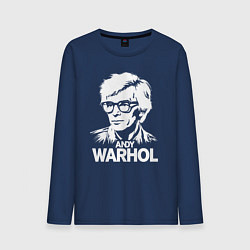 Мужской лонгслив Энди Уорхол в стиле стрит-арт