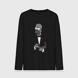 Мужской лонгслив Homer godfather