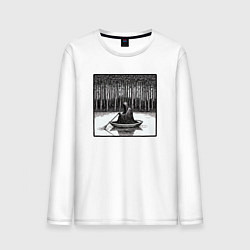 Мужской лонгслив Призрак в лодке