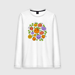 Мужской лонгслив Тыковки на хэллоуин