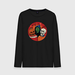 Мужской лонгслив Halloween friends