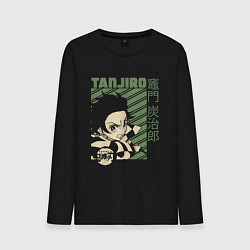 Мужской лонгслив Тандзиро Камадо клинок