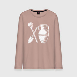 Мужской лонгслив Археологический этюд